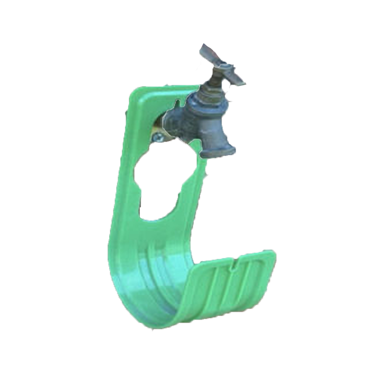 Sunisery Simple Wall Mounted Garden Hose Hook Pipe Reel Storage Watering Rack