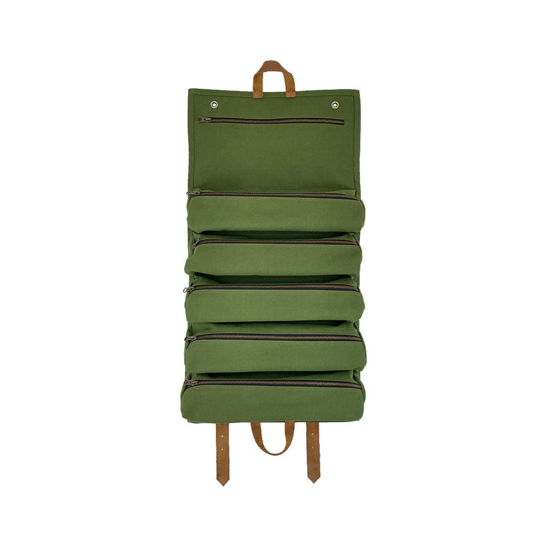 Super Tool Roll - Multi-purpose Roll Storage Bag & Wrench Pouch - Olive