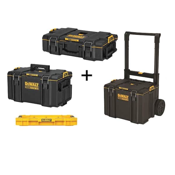 Small Tool Box with 22 in. Medium Box, 24 in. Mobile Box and Tray