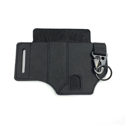 VOGVIGO New Outdoor Leather Sheath for Leatherman Multitool Sheath Pocket Organizer with Key