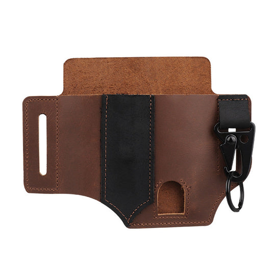 Storage Package Multitool Sheath Convenient Handmade EDC Leather Pouch Bag