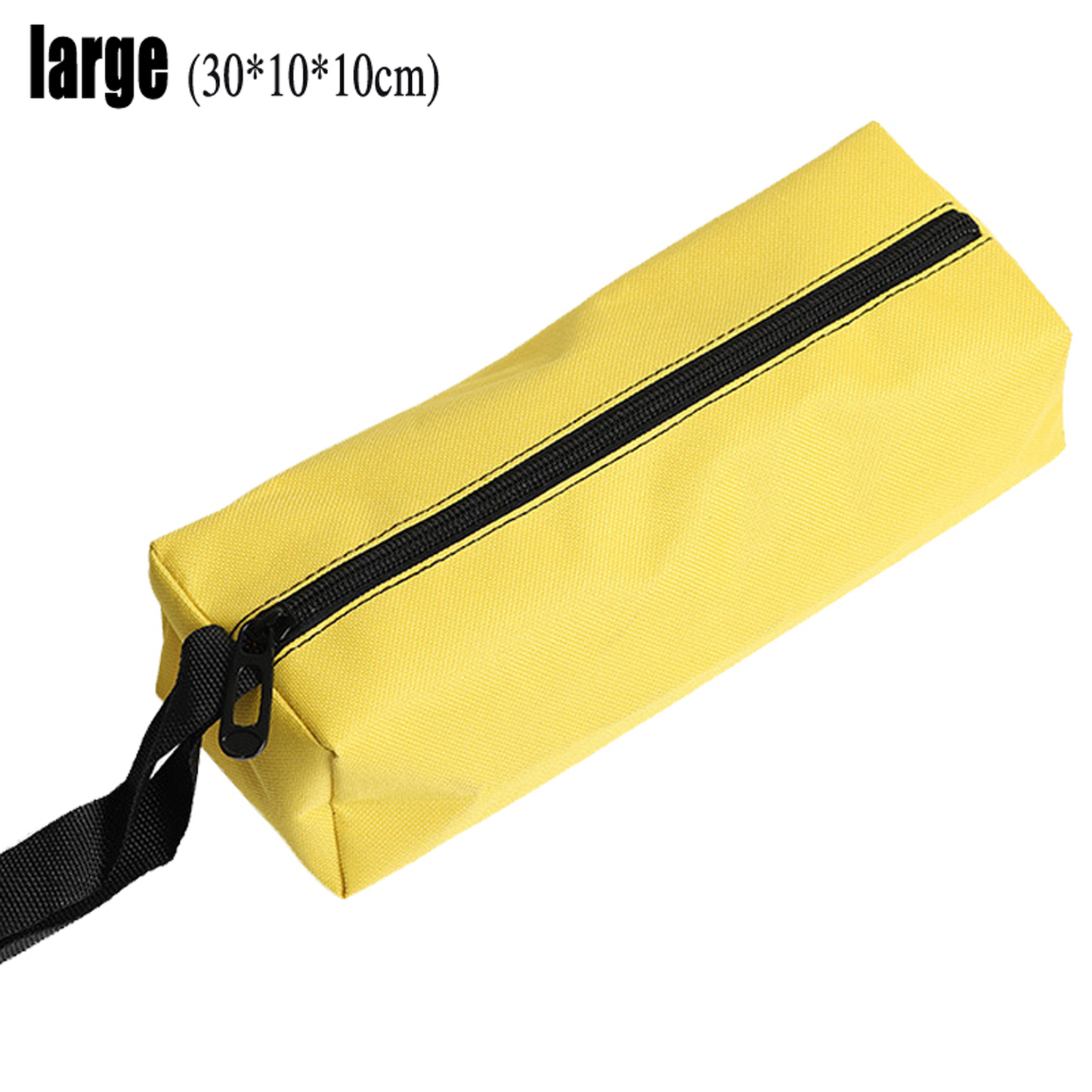 Spanner Case Wrench Pocket Organizer Plain Mini Tool Pouch Storage Bags Hardware > Hardware Accessories > Tool Storage & Organization > Tool Bags LIKE DESIGN 11.81" x 3.93" x 3.93" Yellow