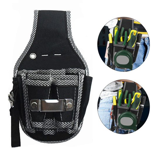 Sanwood Tool Bag Electrical Tool Multi-Pocket Bag Waist Belt Holder Carpenter Electrician Pouch