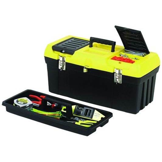 STANLEY BLACK & DECKER STY019151MY Stanley 019151M 19-Inch Series 2000 Tool Box with Tray