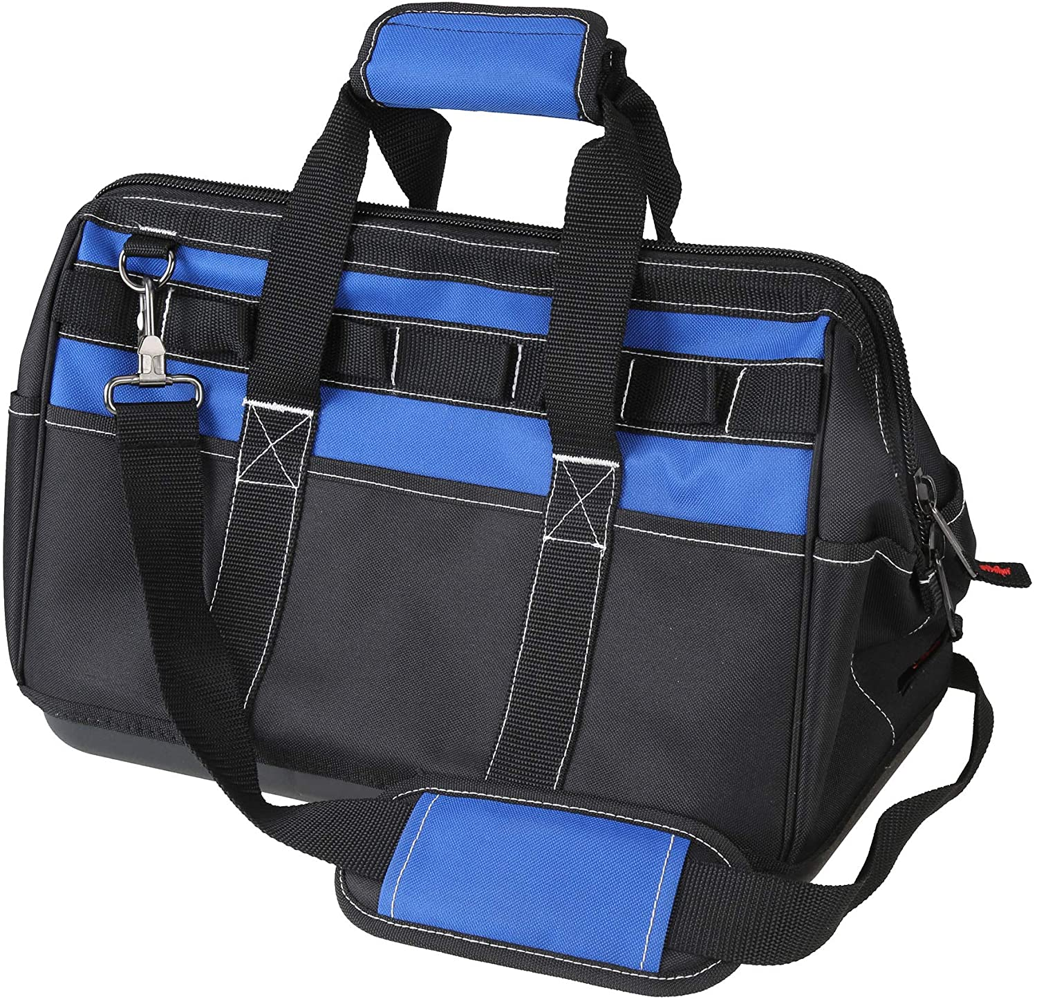 Tahoe Trails 16" Wide Mouth Tool Bag with Molded Waterproof Base, 2 Pack, 88-451-1002-2Pack Hardware > Hardware Accessories > Tool Storage & Organization > Tool Bags LIKE DESIGN 2 16"