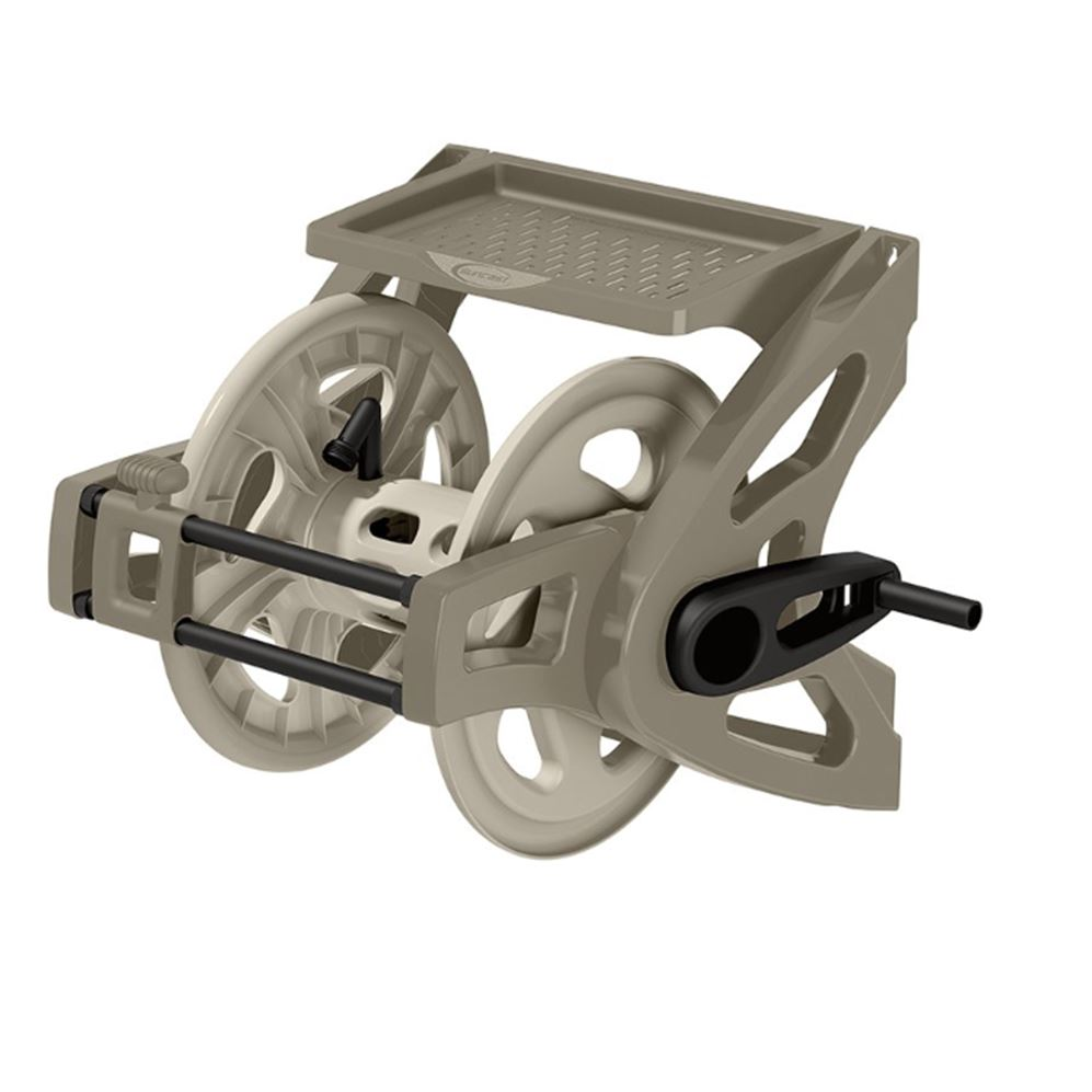 Suncast 175' Wall Mount Hose Reel, Taupe, WTS175 Hardware > Hardware Accessories > Tool Storage & Organization > Garden Hose Storage Suncast 4 Pack