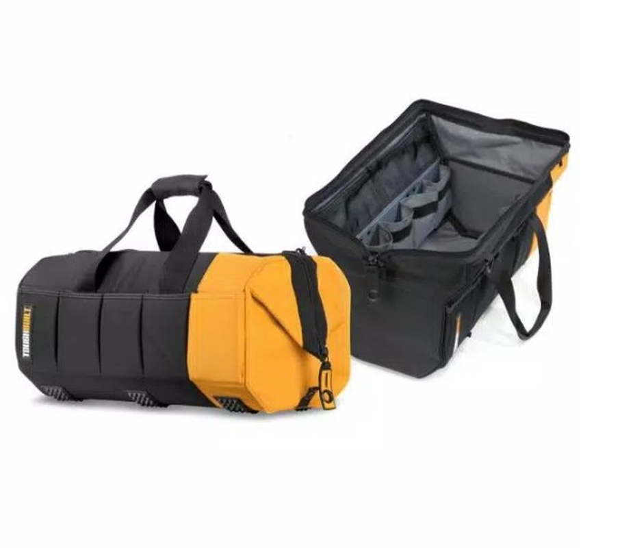 Toughbuilt Tough Build Massive Mouth 20 In. Tool Bag with 65-Pockets in Black