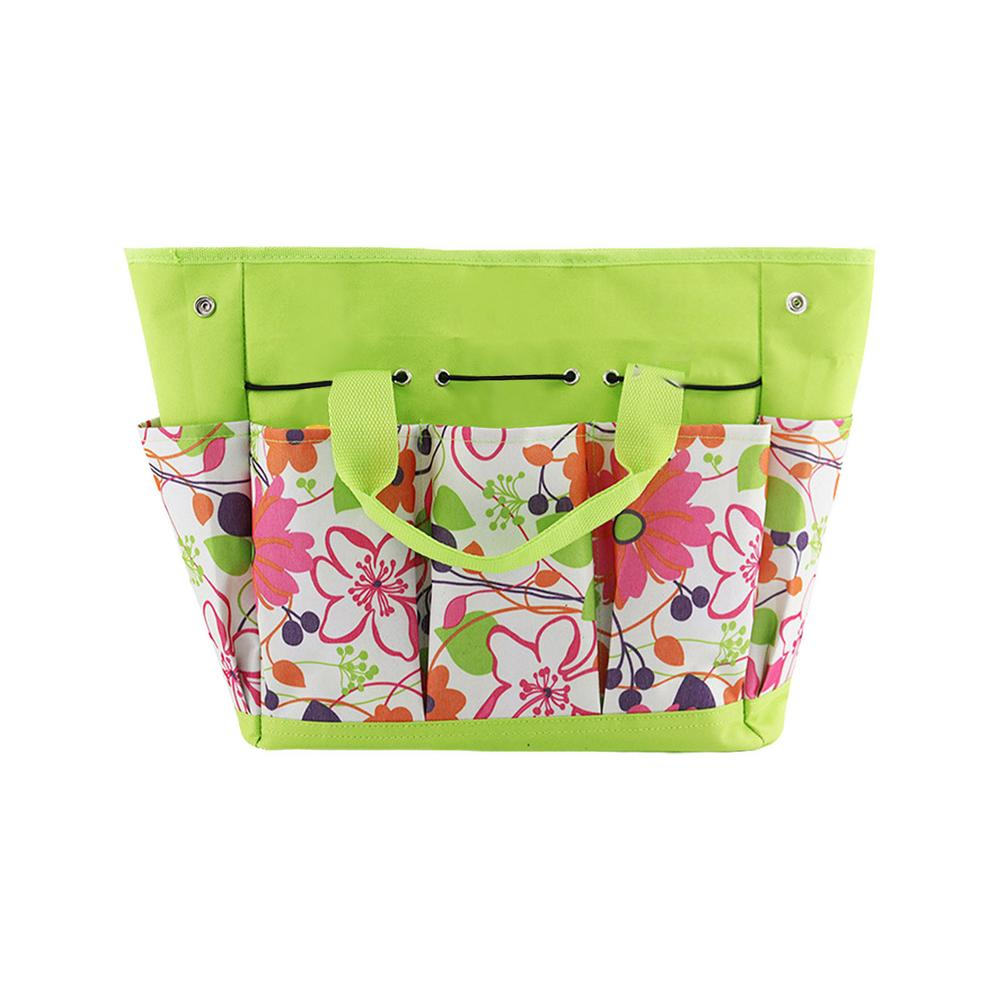 Younar Gardening Tote Bag Garden Tool Bag Organizer with 8 Pockets for Tools Storage Wear-Resistant Tools Organizer for Gardening Tools NOT Included Popular Hardware > Hardware Accessories > Tool Storage & Organization > Tool Bags LIKE DESIGN D/Fresh little red flowers