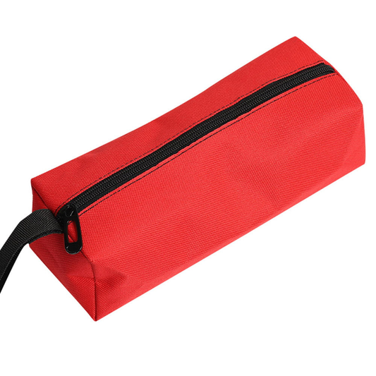 Siaonvr Zipper Tool Bag Pouch Organize Storage Small Parts Hand Tool Plumber Electrician Hardware > Hardware Accessories > Tool Storage & Organization > Tool Bags LIKE DESIGN Red