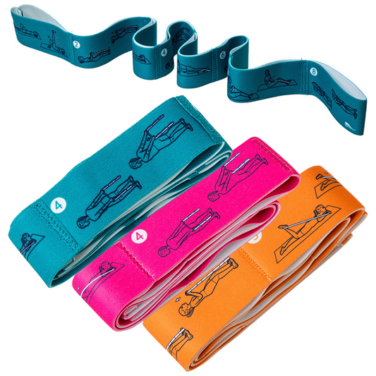 Windfall Resistance Band Elastic Anti-Slip Nylon Yoga Pilates Stretch Strap Belt Fitness Gym Equipment Body Shaping Tool Hardware > Hardware Accessories > Tool Storage & Organization > Tool & Equipment Belts windfall Green