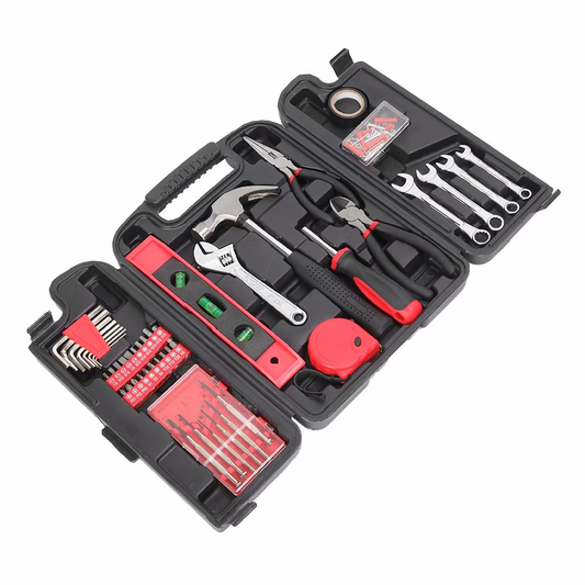 Tool Set 136-Piece, Household Tool Kit Set with Tools Box Case for Men and Women
