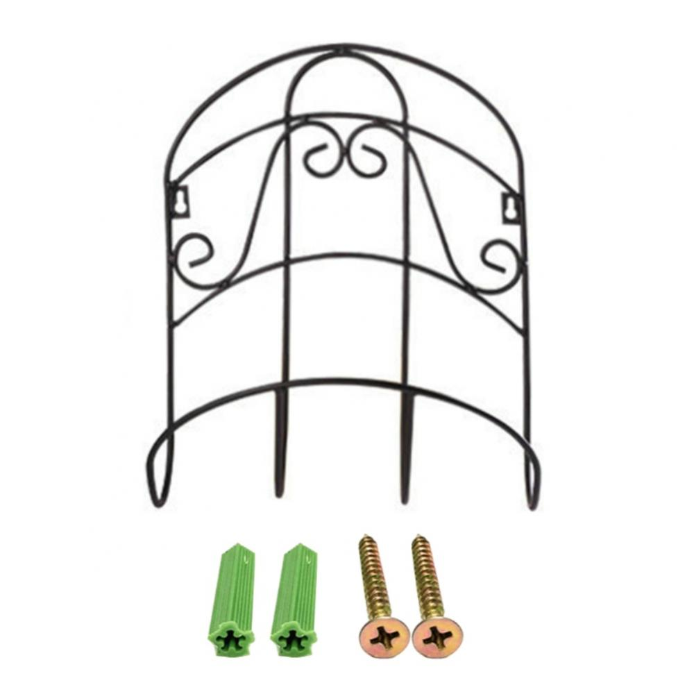 4 Styles Garden Hose Holder Wall Mount Water Hose Holder Heavy Durable Cast Iron Hose Hanger Decorative Garden Hose Storage Hose Stand Hose Organizer for outside Yard Hardware > Hardware Accessories > Tool Storage & Organization > Garden Hose Storage XIAOYANZI Style A3