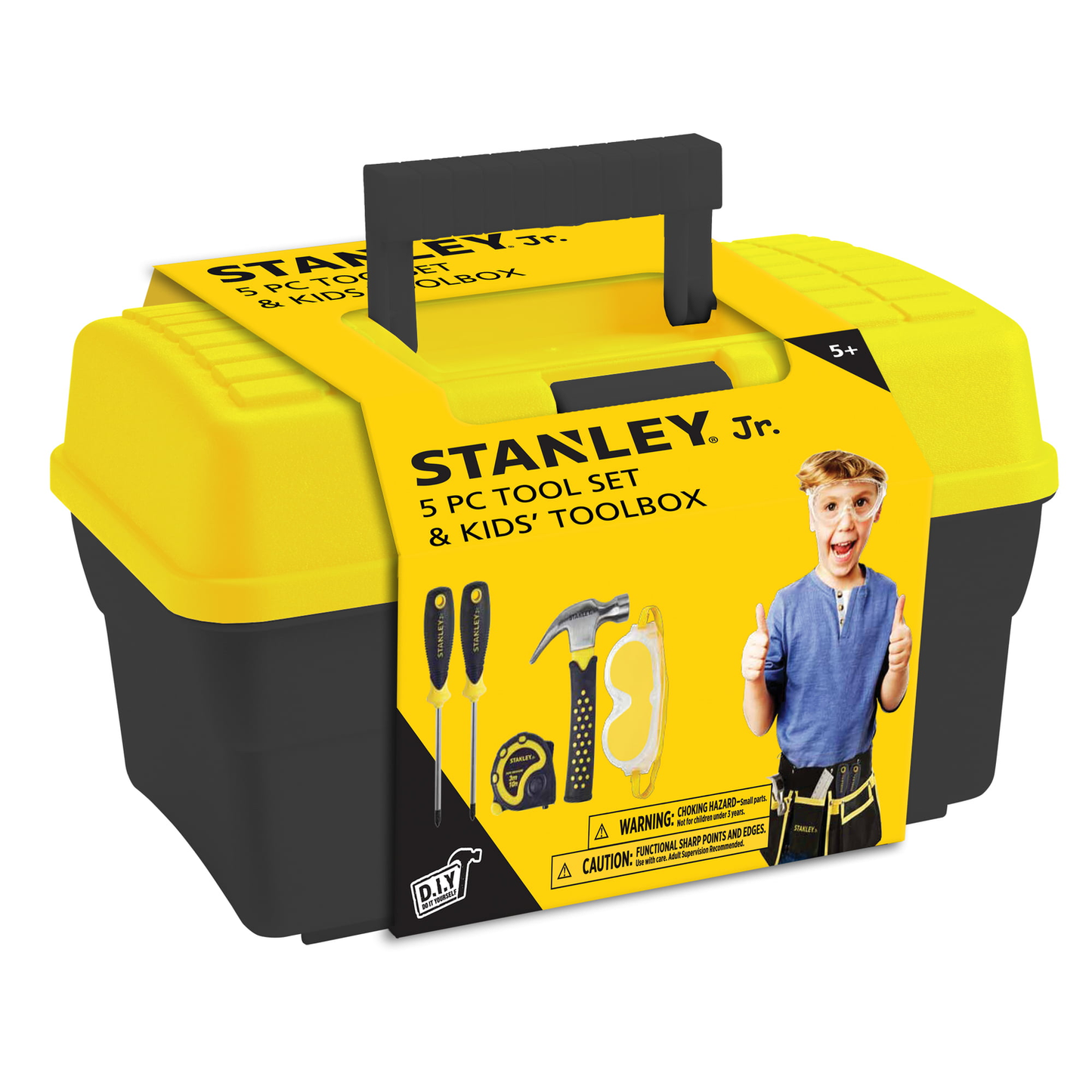 STANLEY Jr - 5 Piece Toolset with Tool Box