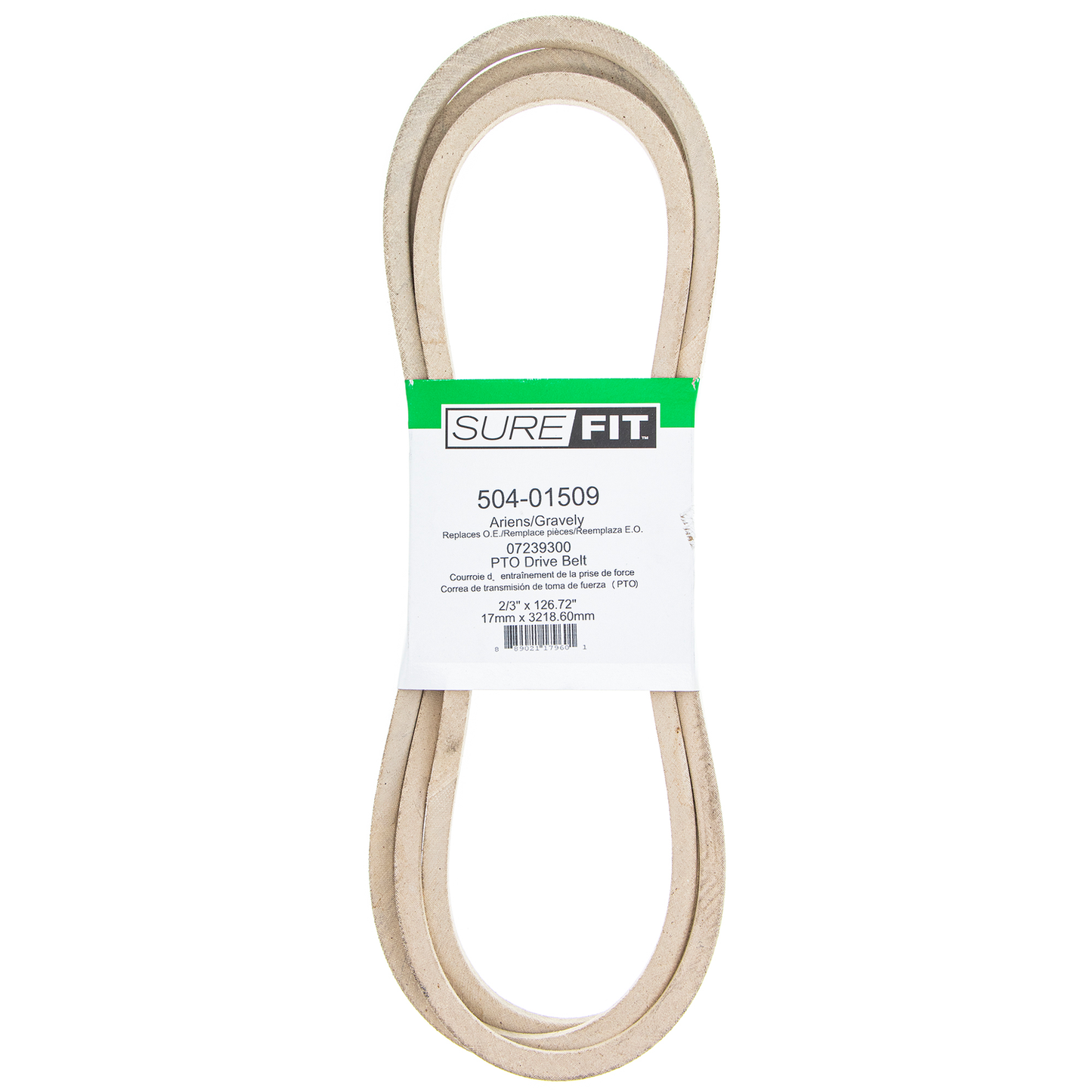 Surefit PTO Drive Belt Replacement for Ariens Gravely 07239300 Zoom 2560XL 992063 Pro-Master 250Z 992034 992035