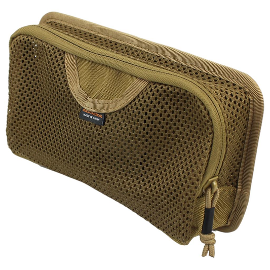 Admin Pouch Modular Utility Tools Equipment Multi-Purpose Waist Belt Organizer Bag for Outdoor Activities - Brown Hardware > Hardware Accessories > Tool Storage & Organization > Tool Bags LIKE DESIGN Brown