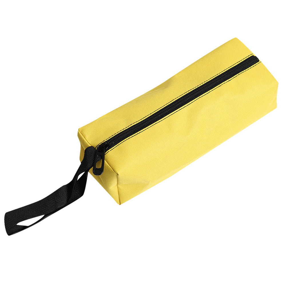 Toyfunny Zipper Tool Bag Pouch Organize Storage Small Parts Hand Tool Plumber Electrician Hardware > Hardware Accessories > Tool Storage & Organization > Tool Bags LIKE DESIGN Yellow