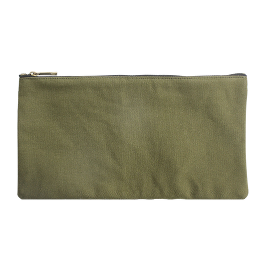 SKQOUI Hot Sale ! Canvas for Diyers with Zipper Durable Storage Pouch Tool Bag Hardware Hardware > Hardware Accessories > Tool Storage & Organization > Tool Bags LIKE DESIGN Green