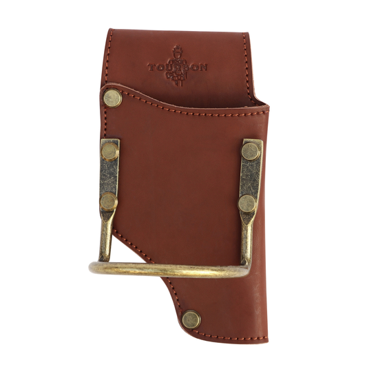 TOURBON Leather 2-In-1 Pliers & Hammer Holder Tool Belt Pouch Wrench Carry Holster