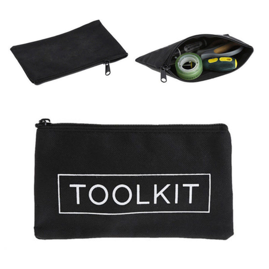 SANWOOD Tools Bag Portable Durable Waterproof Oxford Cloth Repair Tools Zipper Bag Storage Pouch