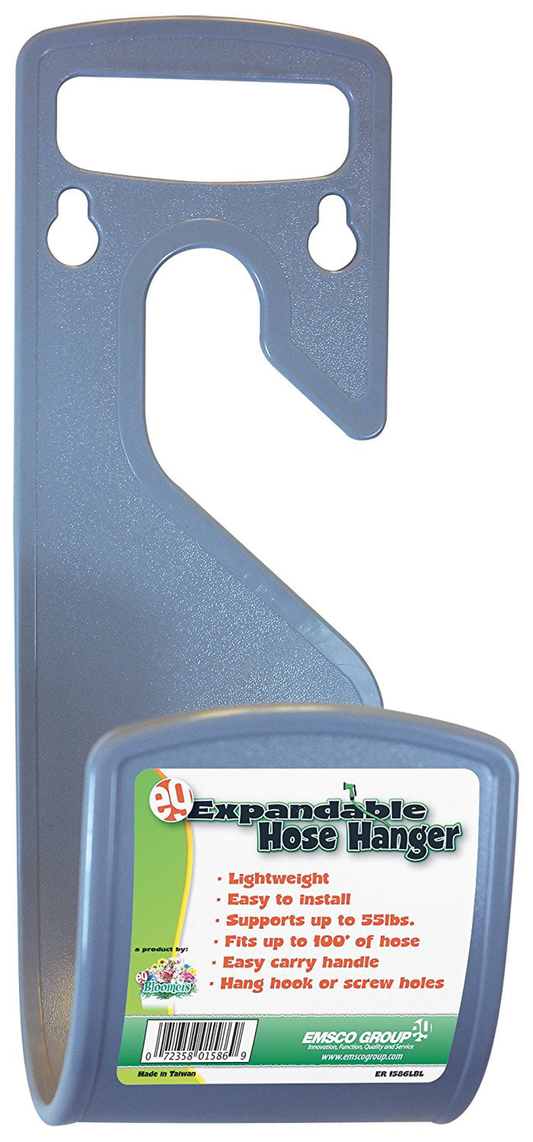 Spigot Mounted Expandable Hose Hanger - up to 100 Feet of Hose