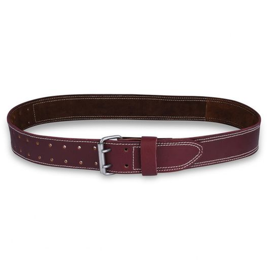 TRUTUCH Brown Leather Tool Work Belt 2" | Natural Leather Rig Belt | Work Tool Belt | Leather Belts | Tool Bag Belts | Tool Pouch Belts