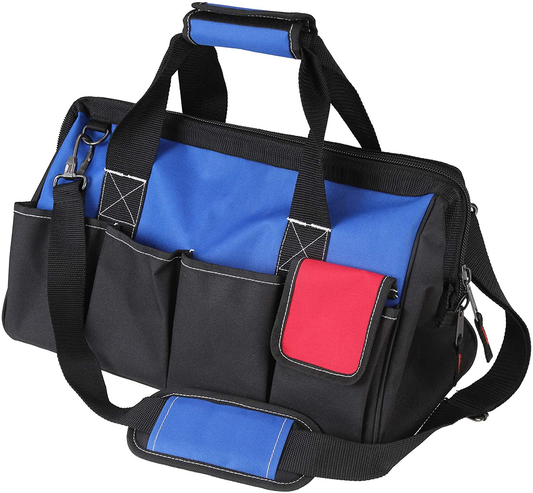 Tahoe Trails 18" Wide Mouth Tool Bag with Molded Waterproof Base, 88-452-1002 Hardware > Hardware Accessories > Tool Storage & Organization > Tool Bags LIKE DESIGN 18"