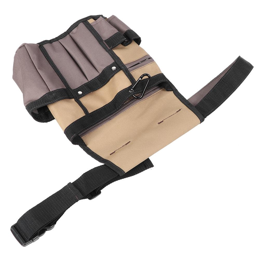 Tebru Multifunctional Adjustable 10 Pockets Portable Garden Tool Holder Waist Bag Organizer, Garden Tool Holder, Garden Tool Organizer