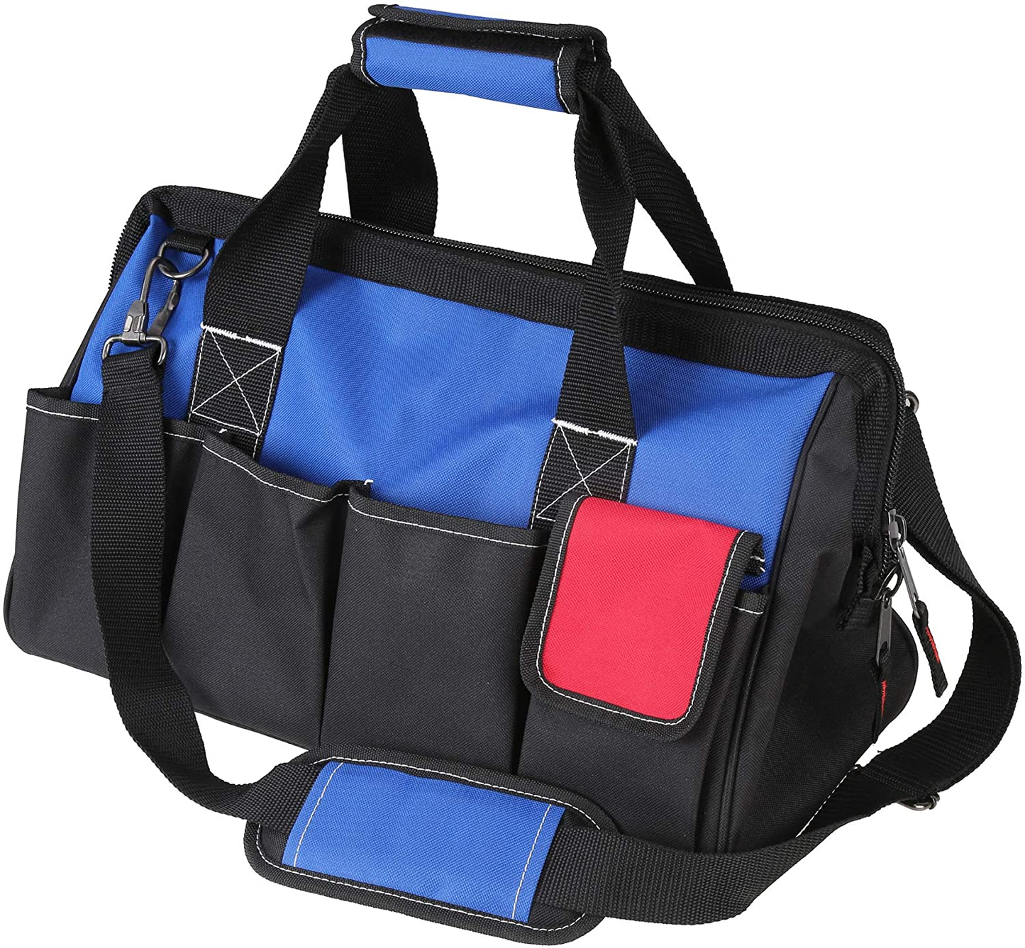 Tahoe Trails 16" Wide Mouth Tool Bag with Molded Waterproof Base, 2 Pack, 88-451-1002-2Pack Hardware > Hardware Accessories > Tool Storage & Organization > Tool Bags LIKE DESIGN 2 18"
