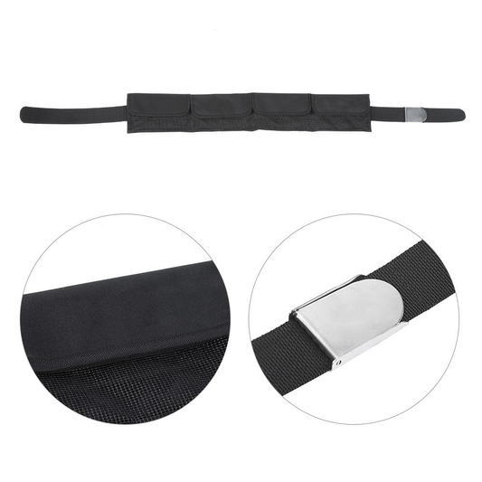 Tebru Cloth Durable Diving Snorkeling Equipment Pocket Weight Belt Practical Counterweight Pouch Bag Tool,Diving Equipment,Diving Weight Belt