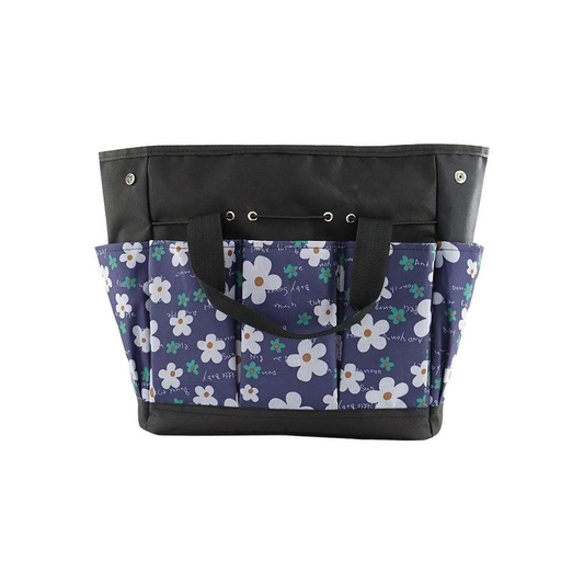 Younar Gardening Tote Bag Garden Tool Bag Organizer with 8 Pockets for Tools Storage Wear-Resistant Tools Organizer for Gardening Tools NOT Included Popular Hardware > Hardware Accessories > Tool Storage & Organization > Tool Bags LIKE DESIGN B/blue small floral