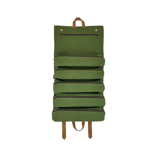 Super Tool Roll - Multi-purpose Roll Storage Bag & Wrench Pouch - Olive