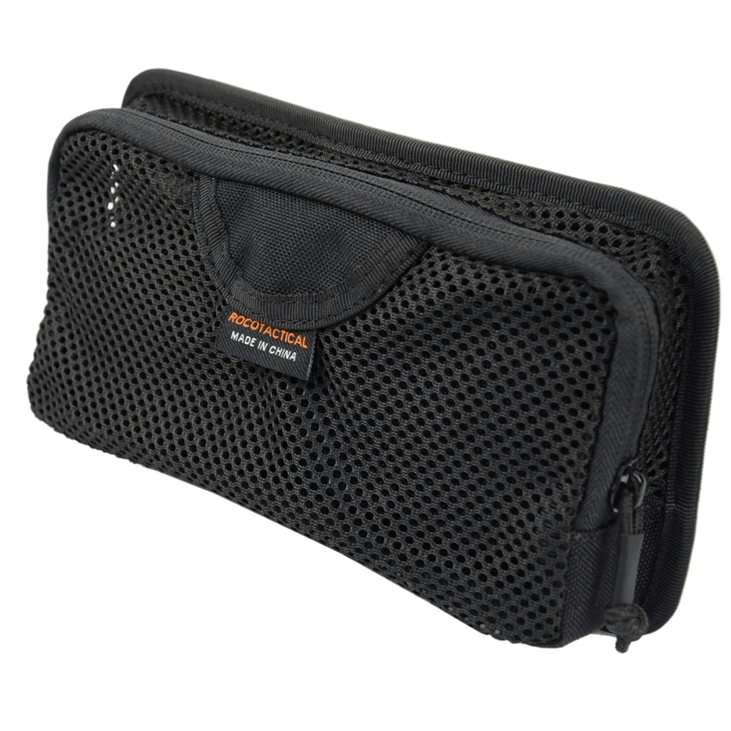 Admin Pouch Modular Utility Tools Equipment Multi-Purpose Waist Belt Organizer Bag for Outdoor Activities - Brown Hardware > Hardware Accessories > Tool Storage & Organization > Tool Bags LIKE DESIGN Black