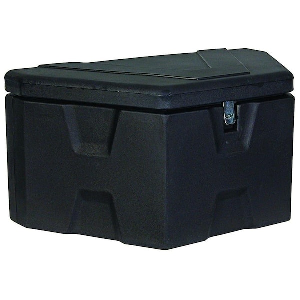 Truck Tool Box Plastic Trailer Tongue 18" x 19" x 36" Matte Black Dent Resistant