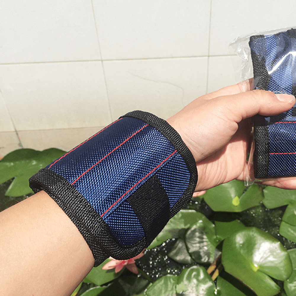 〖Hellobye〗3 Magnetic Wristband Pocket Tool Belt Pouch Bag Screws Holding Working Helper