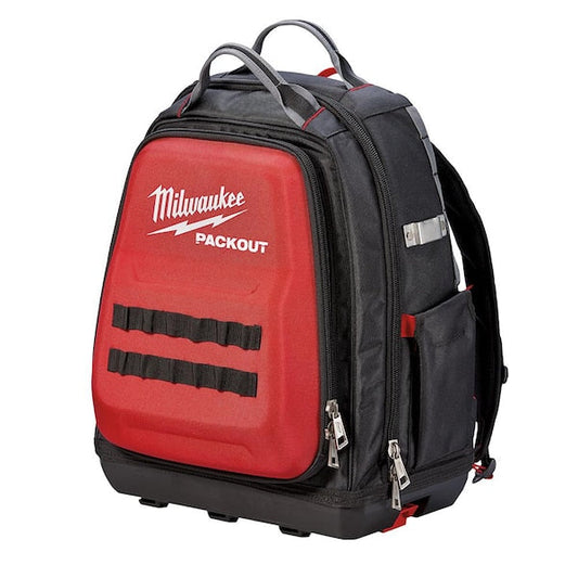 15" PACKOUT Tool Backpack Storage Organizer Heavy Duty, Red
